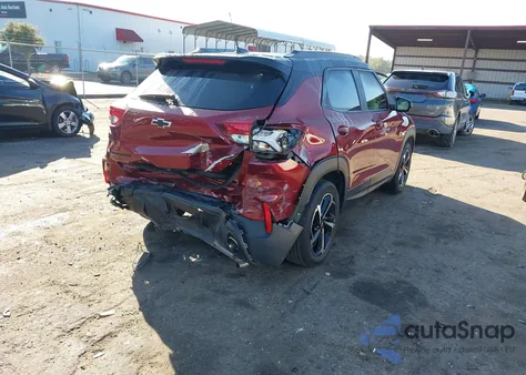 2023 Chevrolet Trailblazer Fwd Rs z USA, uszkodzony, nr VIN KL79MTSL6PB071848